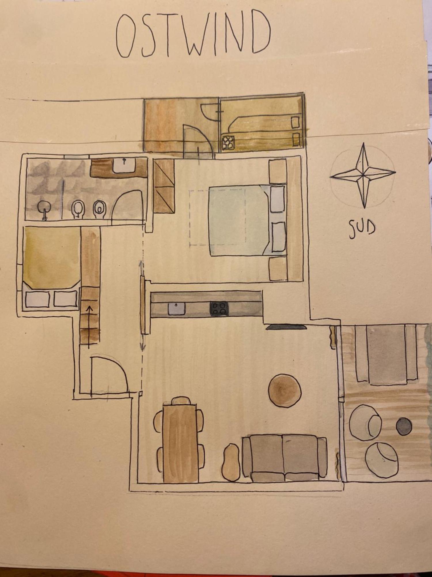 Apartament Grieshof Am Puehel Santa Maddalena in Casies Zewnętrze zdjęcie